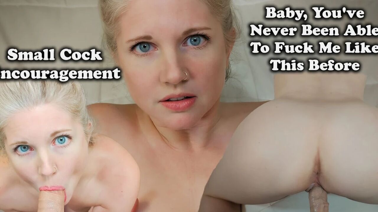 Fuck Me with This Nice Big Dildo - Small Penis Encouragement