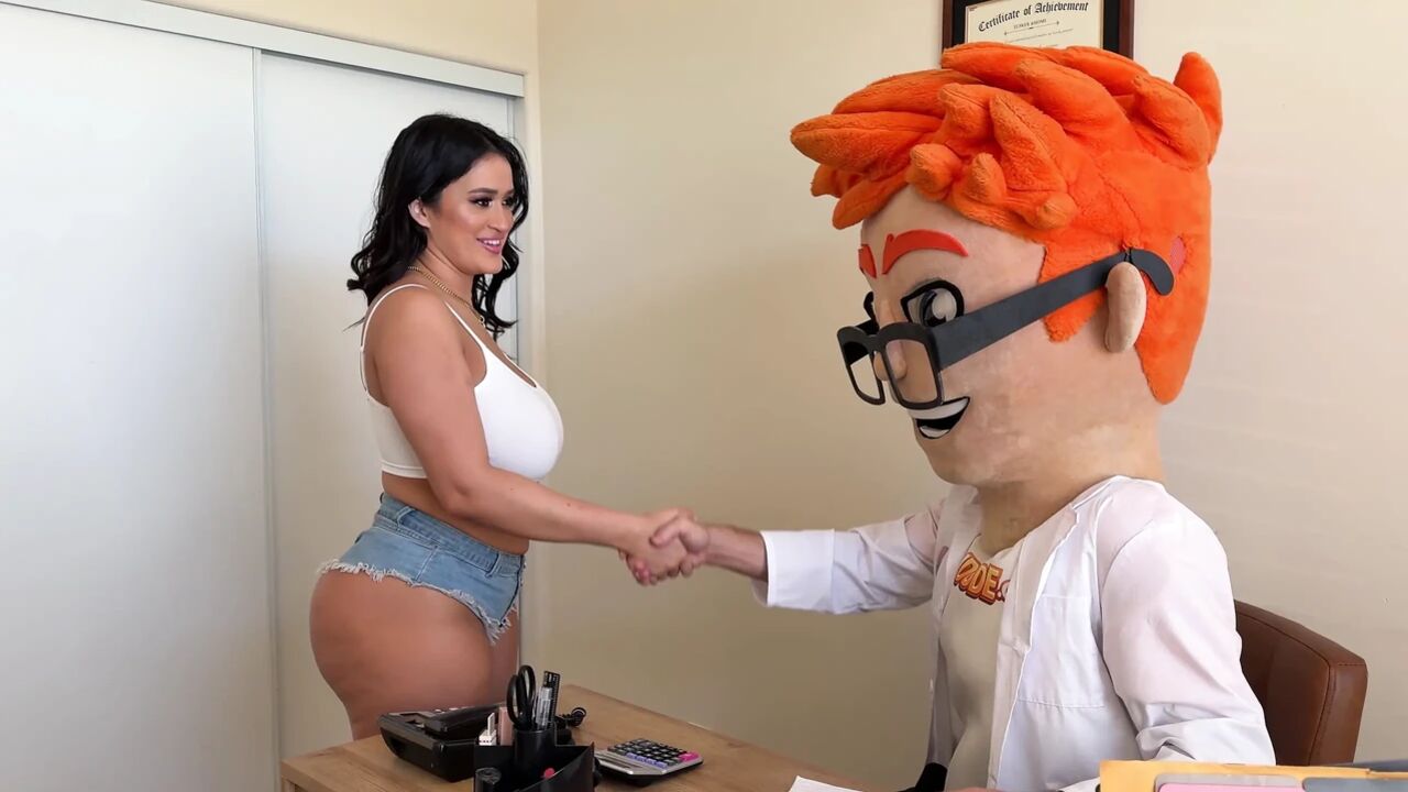 Playing Doctor: Nia Bleu’s Trimmed Pussy Rides My Hog, Ends in Cumshot Bliss!