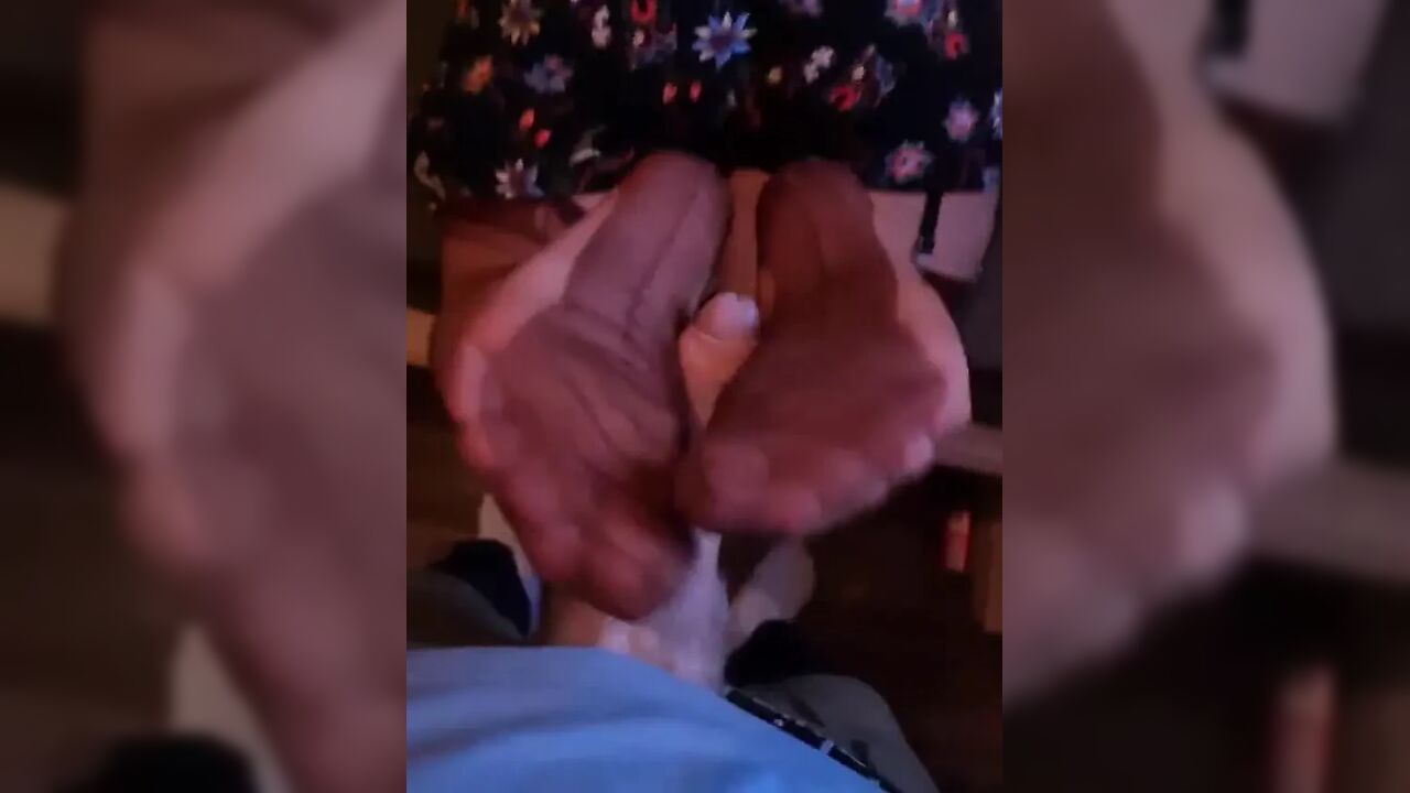 RHT Nylon Stocking Footjob