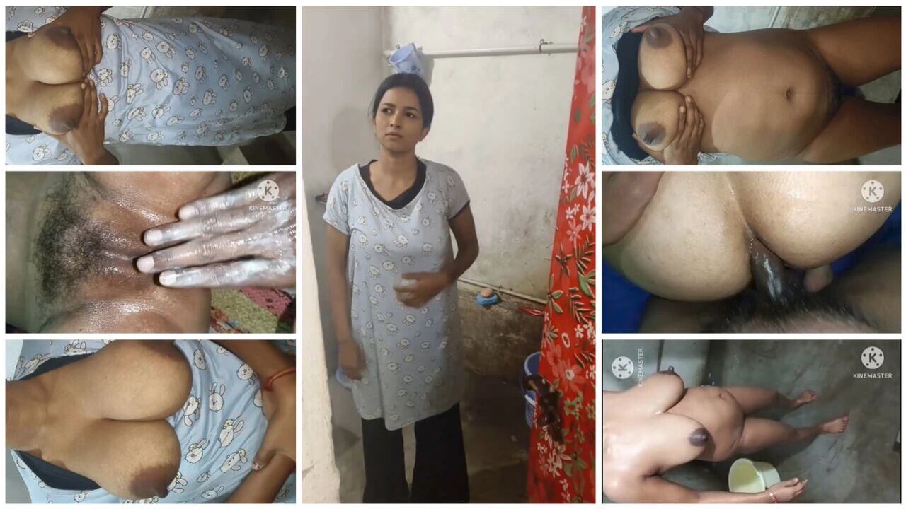 Season 83. After bathing husband fuck my pussy with finger