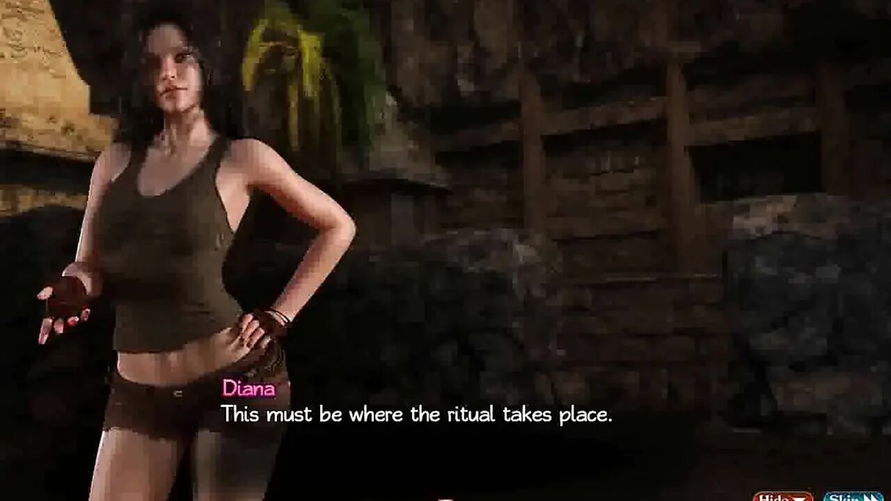 Treasure of Nadia: threesome in the temple, sex ritual ep 2333
