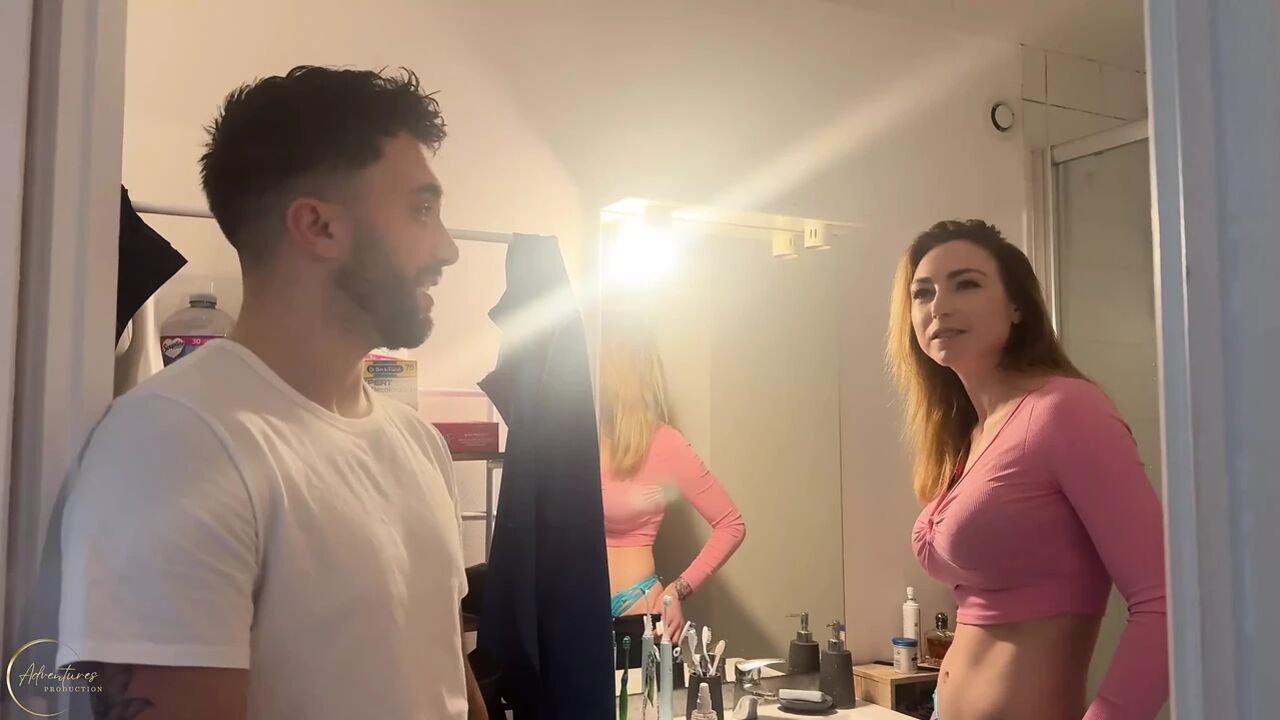 Hot Threesome with Lea Pam, Elisa Calvi and Her Big Naturals Boobs and Gael Braga