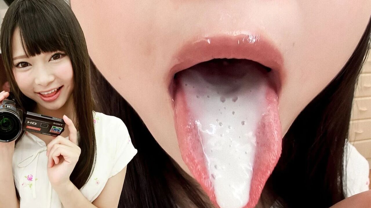 Airi's Irresistible Tongue Dance in the Mouth