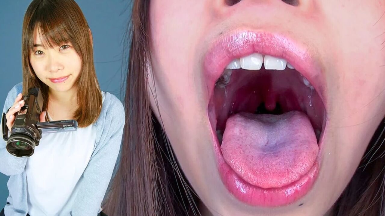 An Amateur Kaede's Raw, Drenched Mouth Display