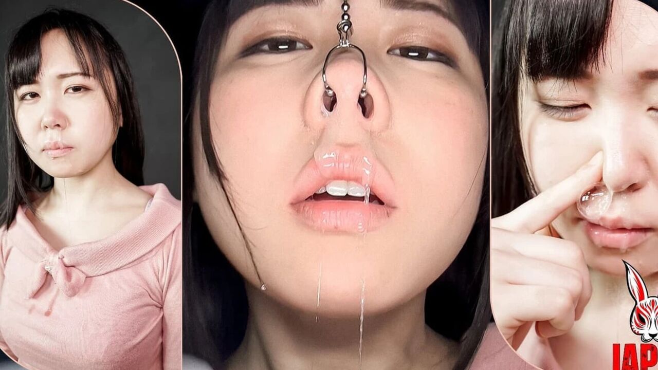 Ena Yuzuriha's Extreme Nose Presentation