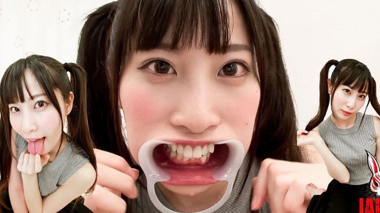 Wrapped in Momonyan's Overflowing Saliva and Pink Tongue! Tongue and Saliva Fetish POV with Momona Aino