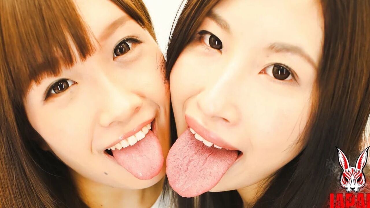 Intense Lesbian Kiss with Intertwined Saliva Yua Hidaka Ai Kayama