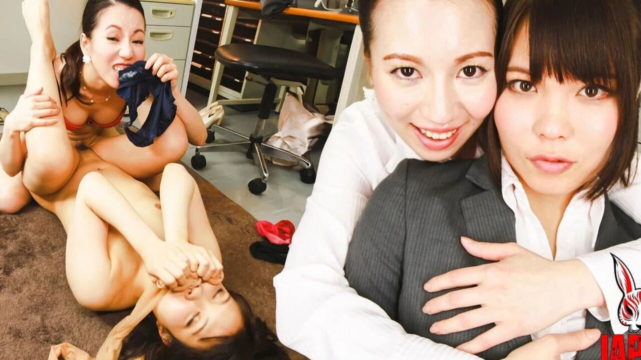 Licking Love Cunnilingus Lesbian Female Body Odor Crazies - Rei Tokunaga Momo Momoi