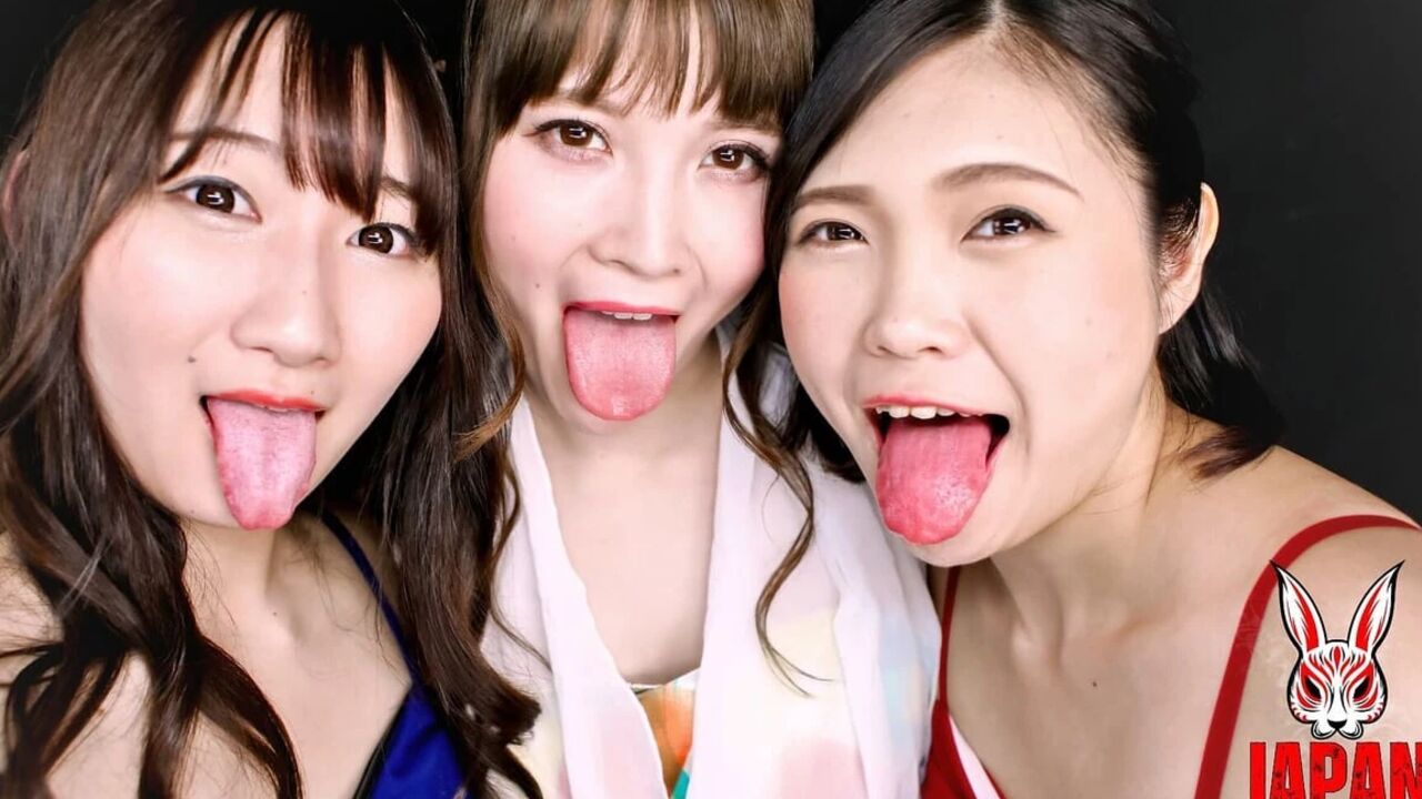 Divine Trio Lesbian: the Sensual Encounter of Koharu, Nanoka and Misaki (part 1-2)