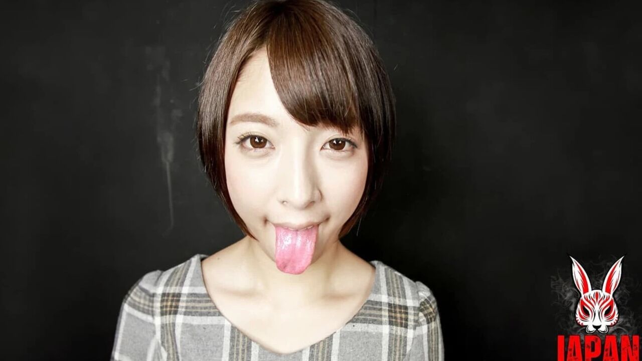 Saliva Surprise: Miku Abeno's Silky Blowjob