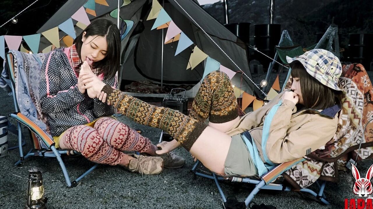 Wet Socks, Toes Soaked in Saliva - Saku Kurosaki Surrenders to Fuka Nagano’s Foot Scent