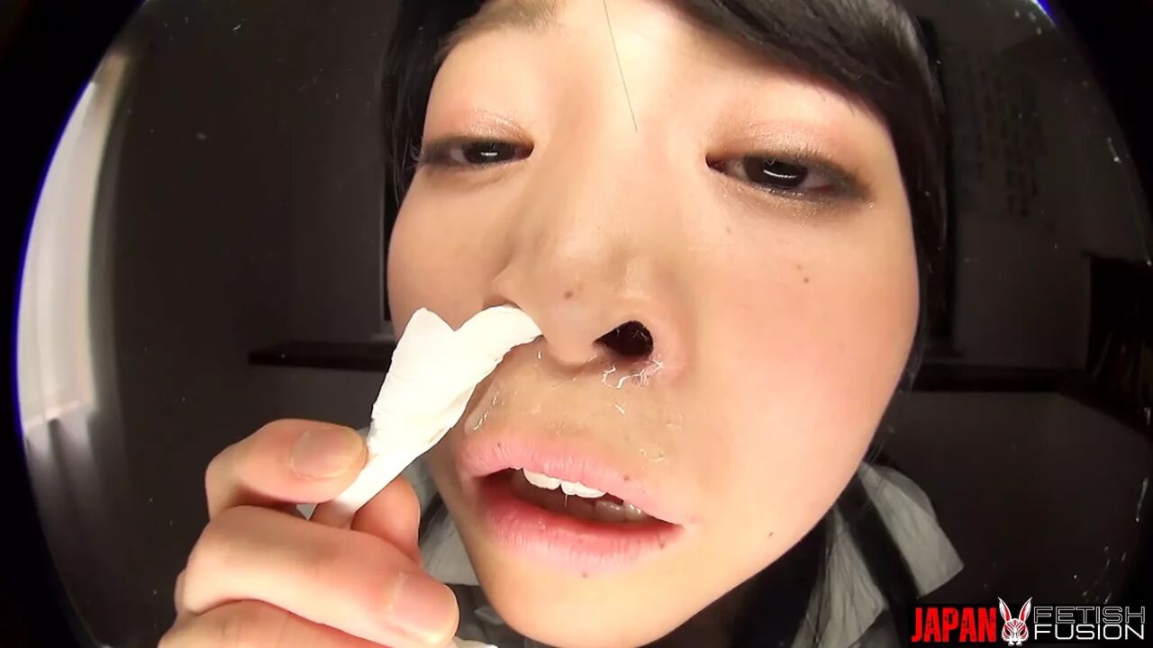 The Classroom Is Empty... and Ami Utada Drips Snot From Her Nose Straight Onto Your POV Screen