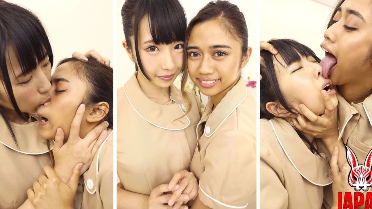 Arisu Mizushima Vs Aysha Yuzuki - Dirty Breath, Nose Licking and Spit Battle Inside a Spotless Spa