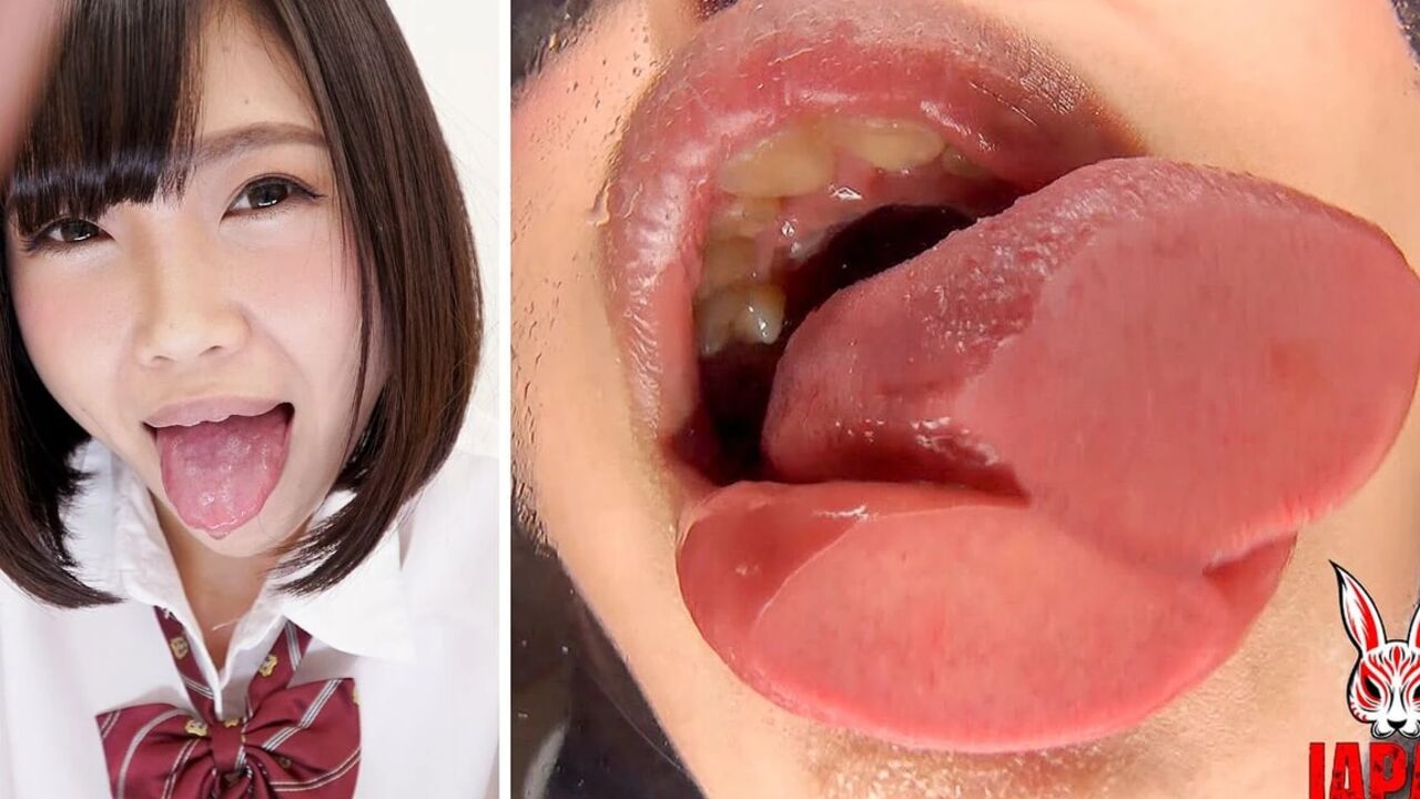 Iori Spits, Licks, and Smears Until Your Face’s Drenched - POV Tongue Worship After College