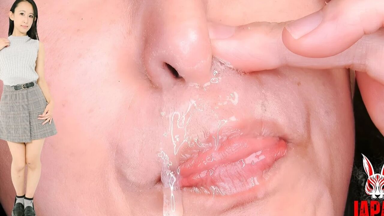 Unique: Hotaru Mori Nose Fetish; Nose Clamp, Sneeze, and Snot in Voyeur POV