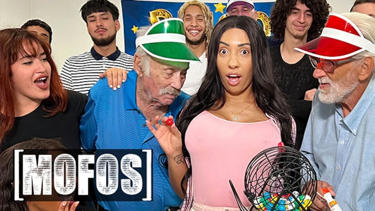 MOFOS - Kona Jade Gets Frisky At Bingo Night, Trading Numbers For Hot Sex And Wild Fun In The Bathroom