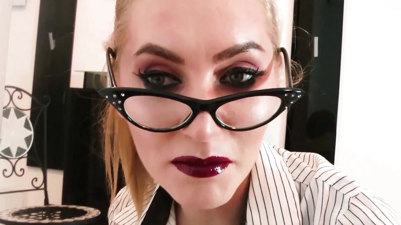 Teacher lipstick prints