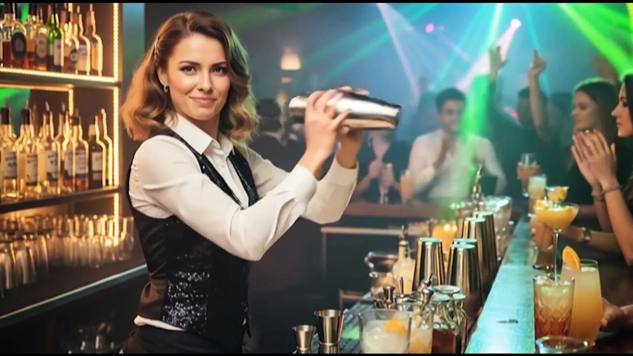 Modern Girls Get Fucked in the Ass in Disco Clubs