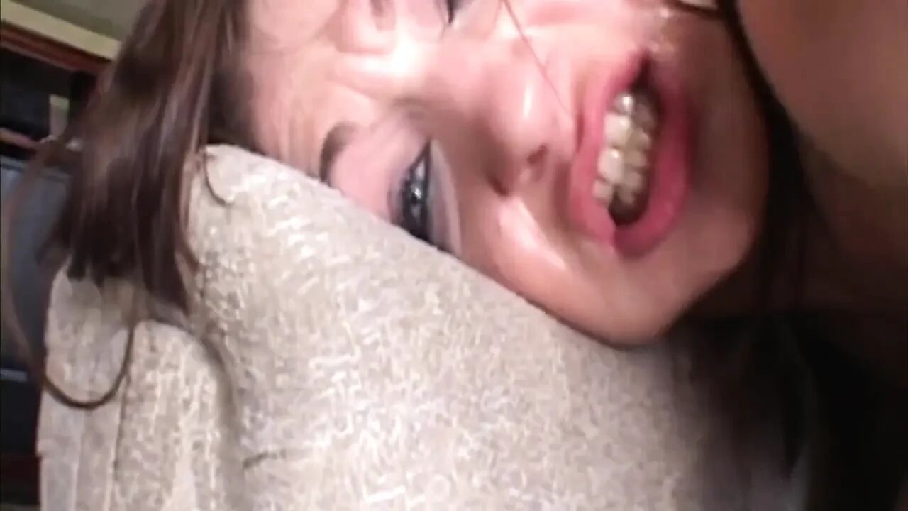 Tears of Joy in Her Eyes as He Thrusts Hard Into Her Anus