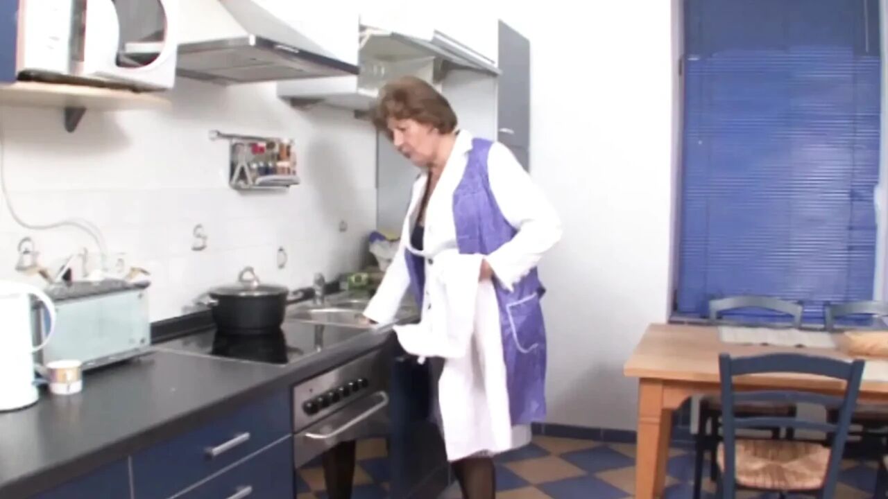 Grandma Can I Show You Something? Horny and Perverted, Having Sex with Own Grandma!