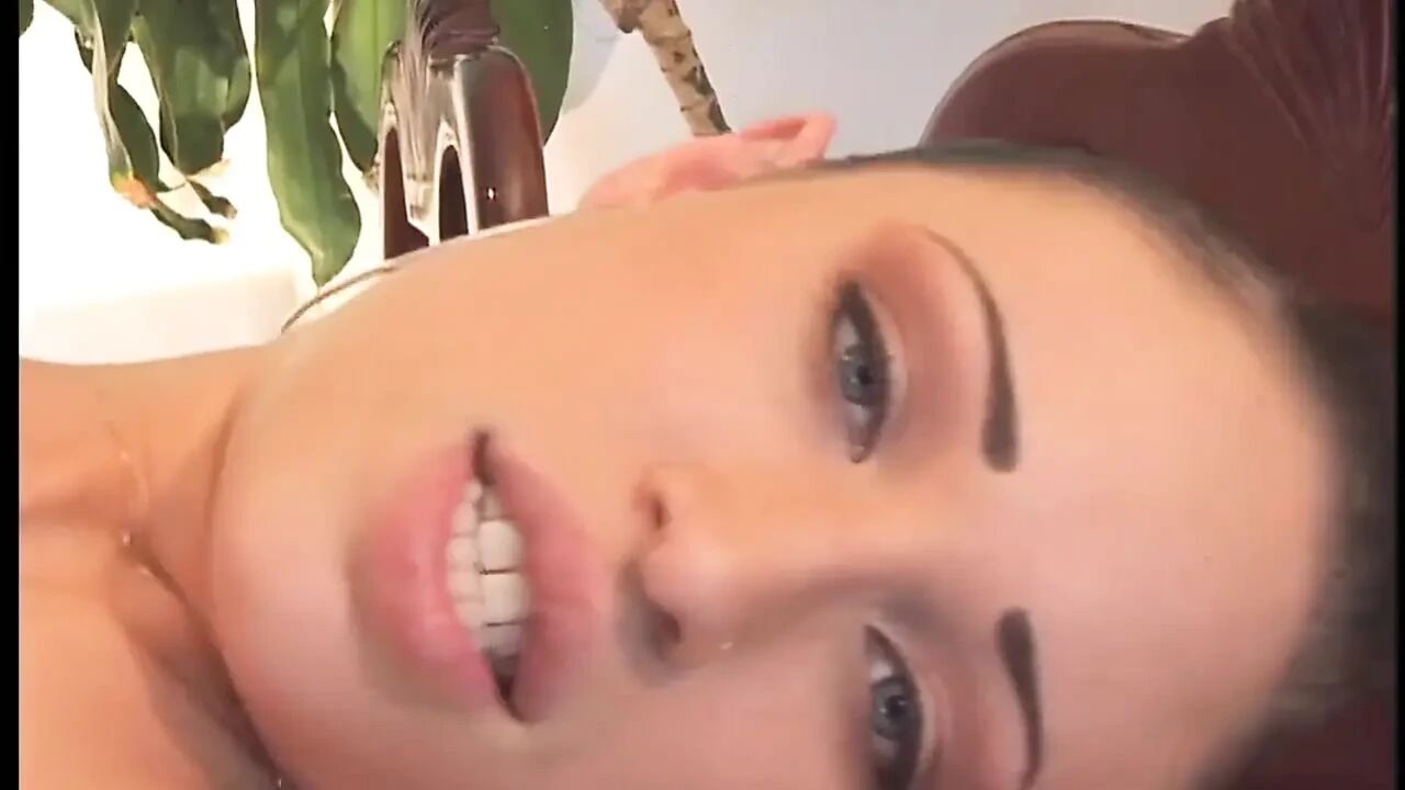 Beautiful 18 Year Old Brunette Gets Fucked on Table
