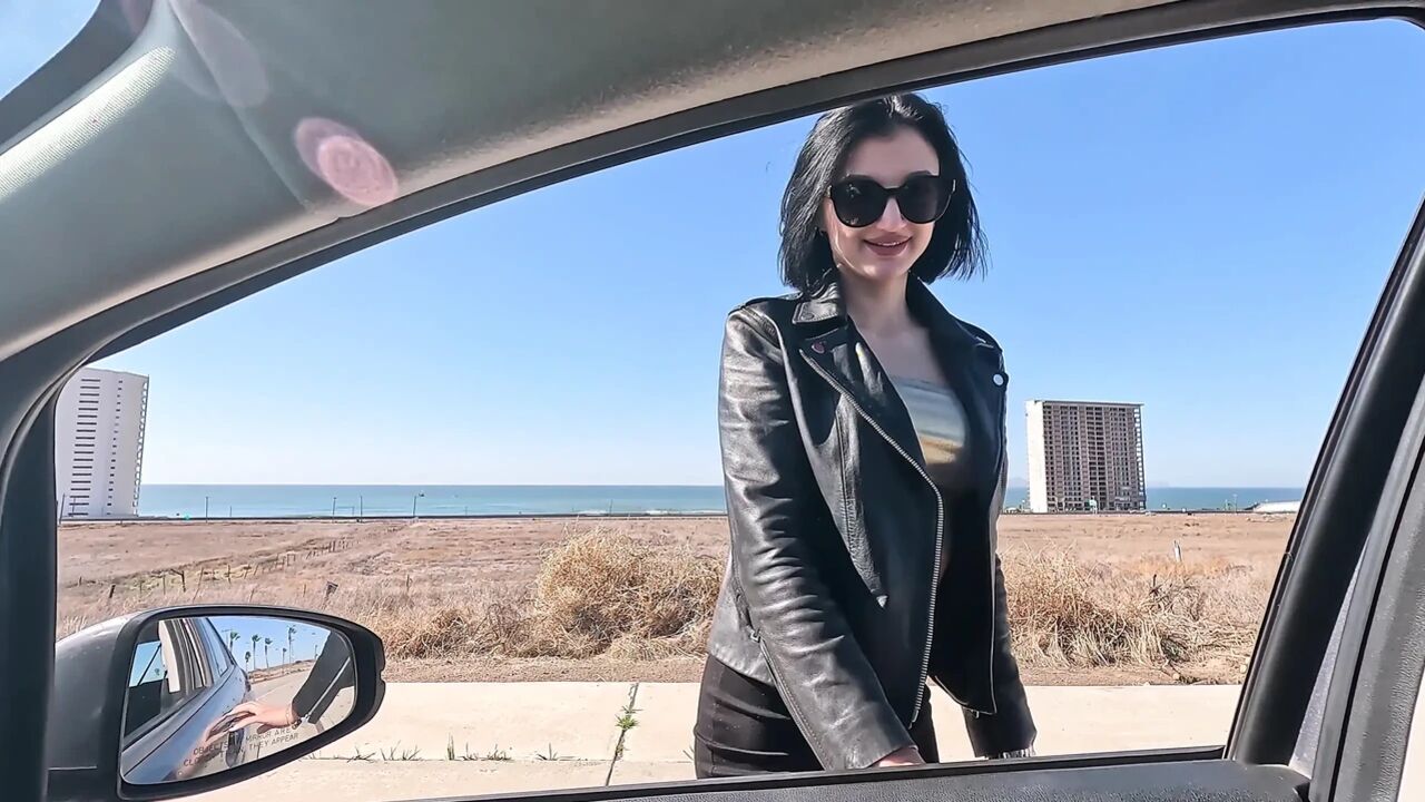 He Picked up a Hot Hitchhiker and She Was Grateful! He Could Use Her Tight Wet Pussy!