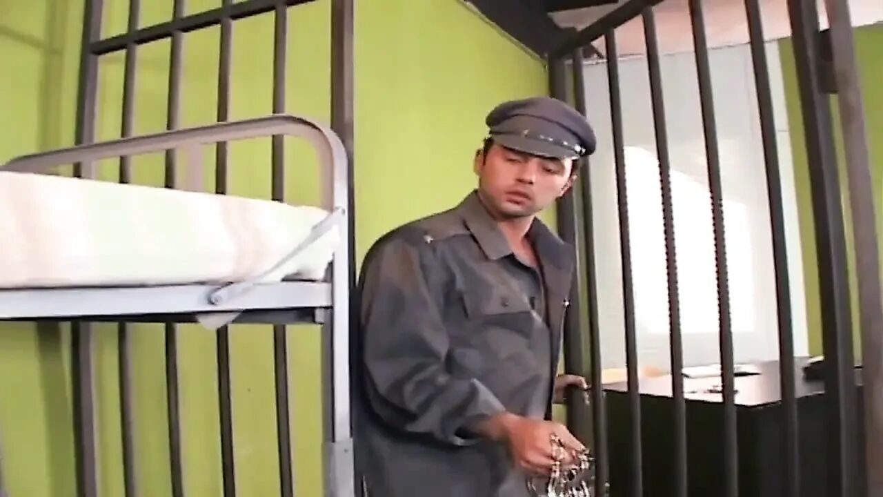 Hard Threesome with Trapped Sluts in Prison