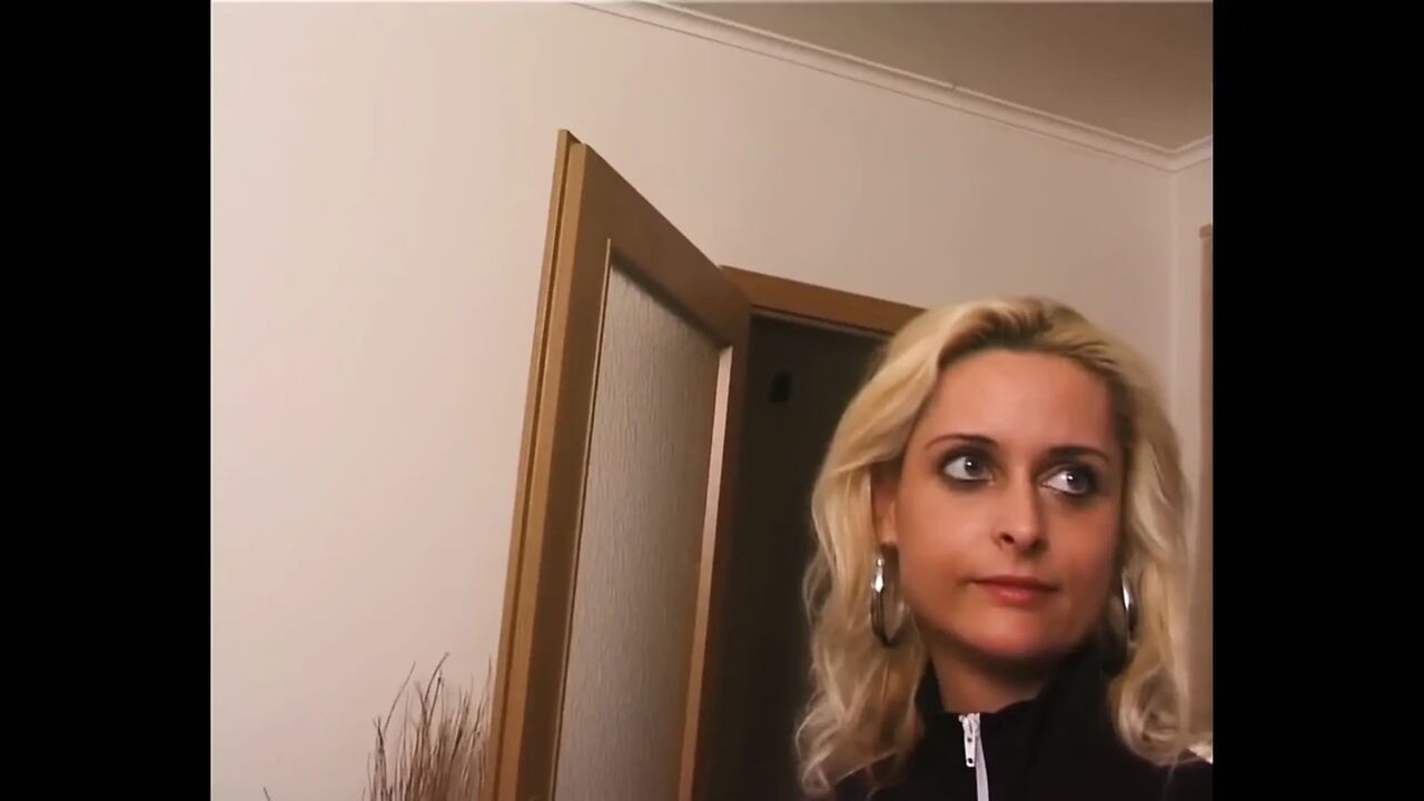 Slutty MILF Strips and Gives a Blowjob