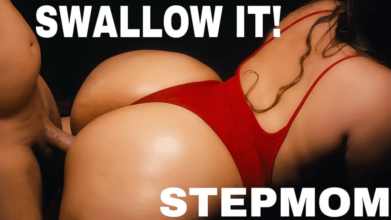 Latina Stepmom Sneaky Blowjob – Stepson Cums Down Her Throat