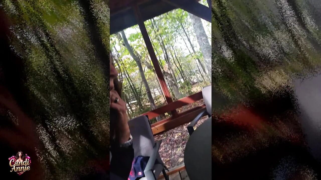 Great Fun POV Forest Fuck and Cum Swallow - Candi Annie