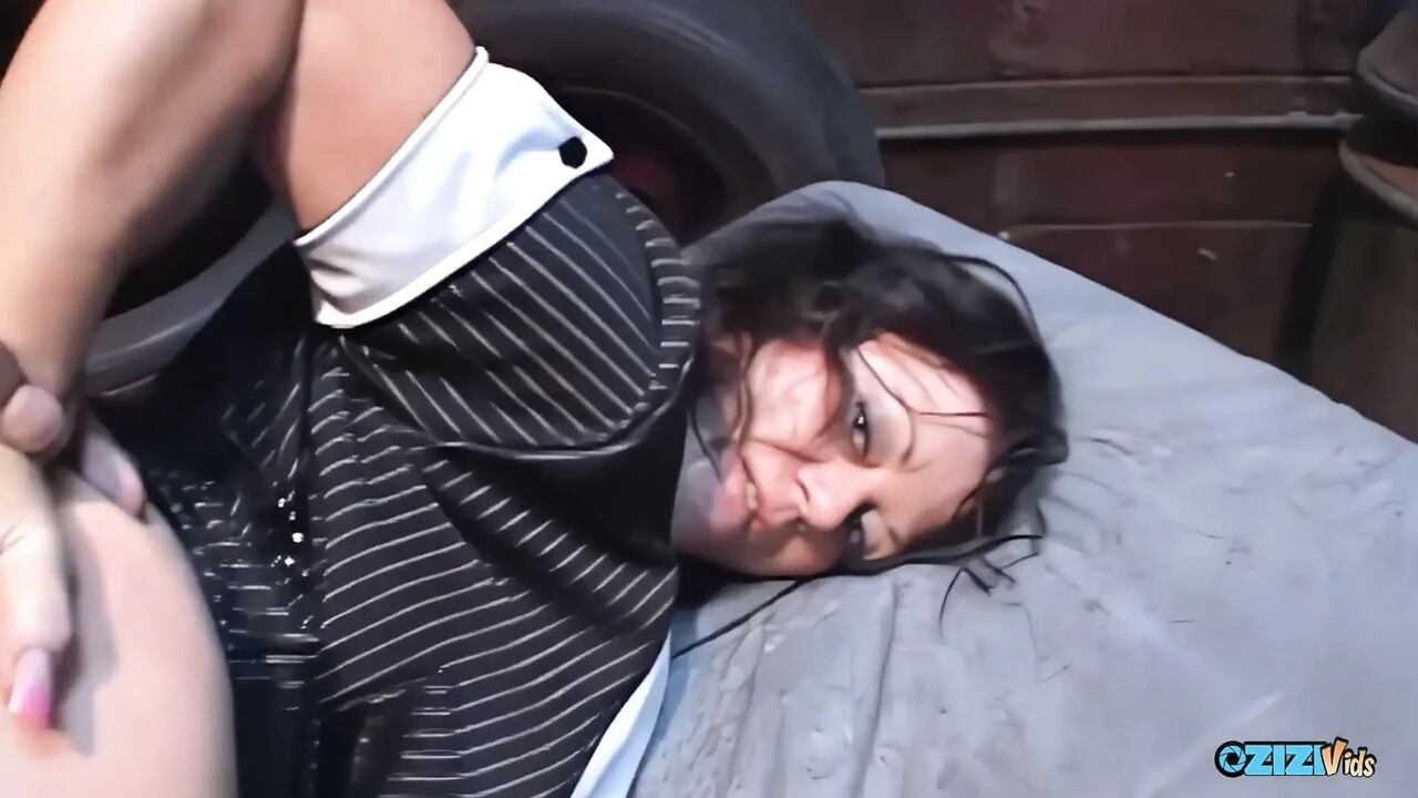Only a hardcore group sex can satisfy this horny milf as she swallows delicious cum