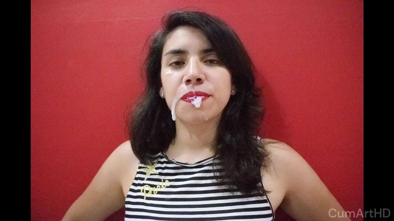 Cum Facial Compilation 1