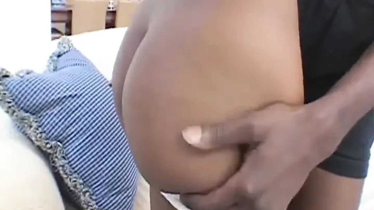 Hard Threesome with an Ebony Slut and Two Big Black Cocks