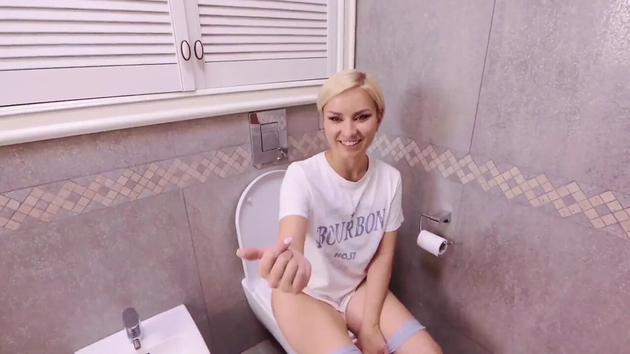 // Husband Caught Me Peeing and Fucked Me Hard // [4k]