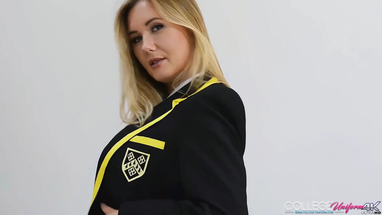 College Girl Strip Tease Featuring Sammi Tye