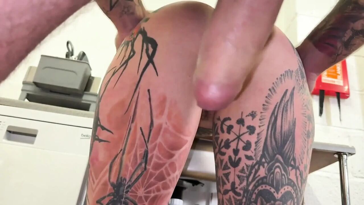 Kitchen Hard Fuck with Andy Lee