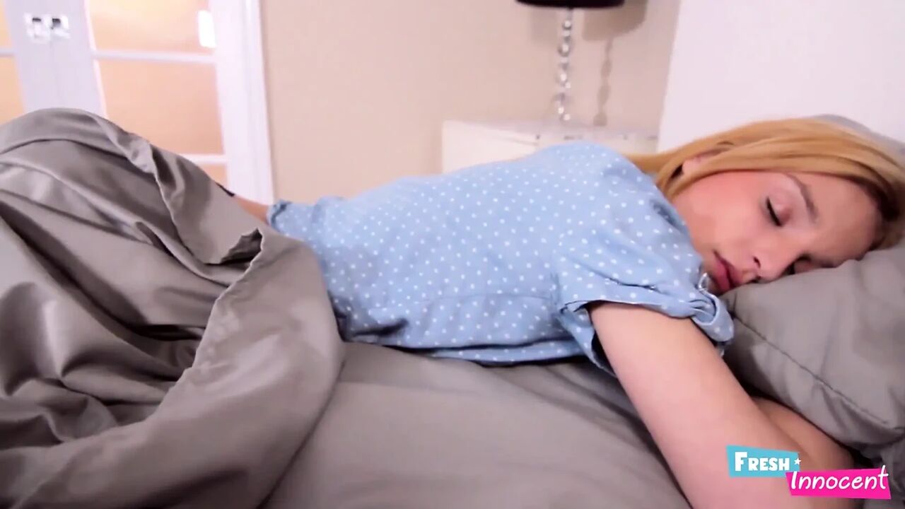 Fresh and innocent - a Small titties peach is deepthroated passionately by her roommate.