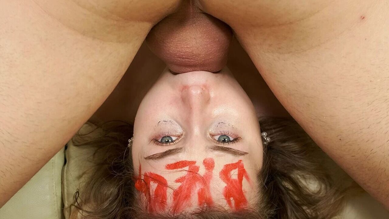 Curvy Teen Big Dick Ass to Mouth Fucked