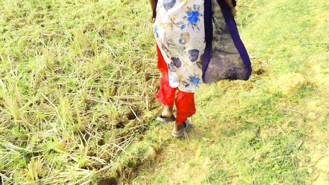 Fucked your stepsister on the pretext of walking in the field