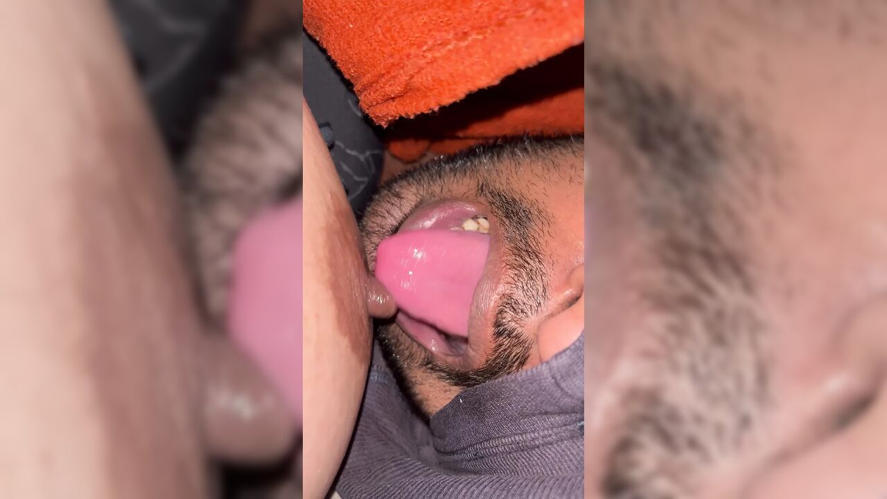 Hardcore Nipple sucking