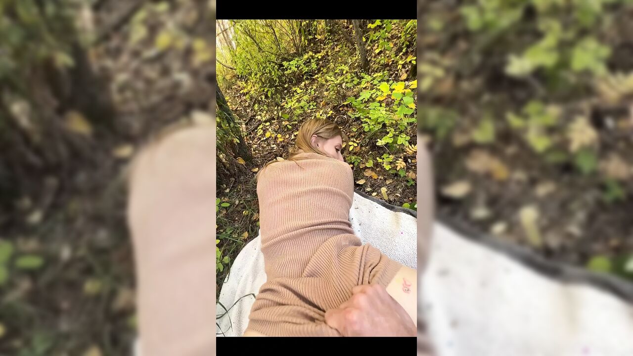 Stranger Caught Me in the Wood and Creampied Me