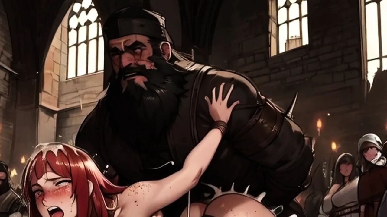 Big Ass MILFs in Renaissance Festival Clothes Get Fucked by Muslim Warriors