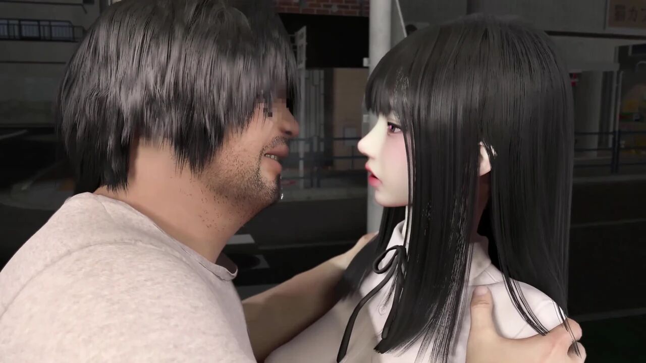 3D Horny Slut Korean Slut Cheating with Big Dick Stranger