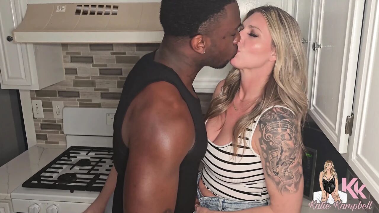 Damson Jenkins Cums to Town & Leaves Katie with a Creampie for Dessert