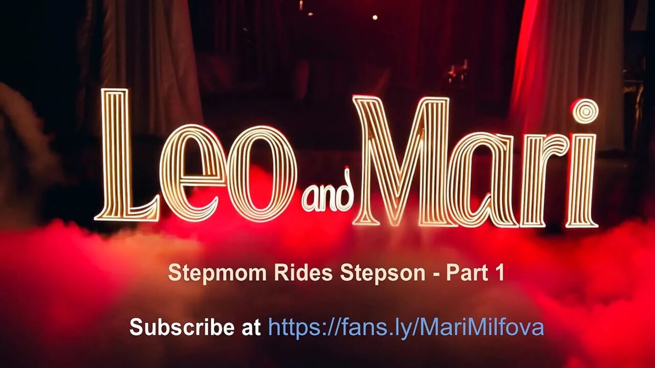 MILF Stepmom Mari Rides Stepson's Dick and Cums