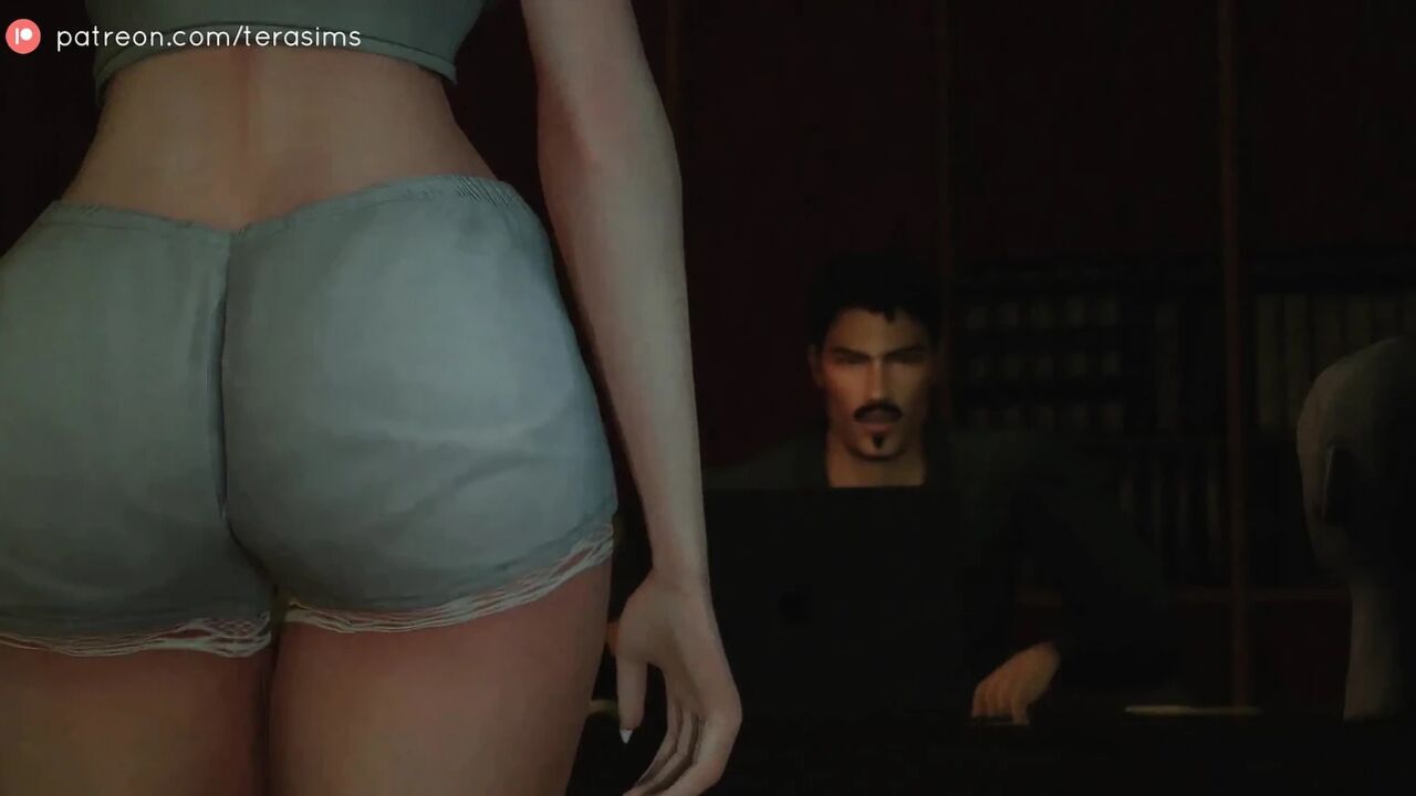 Taking my daughter's slutty bestfriend on the desk