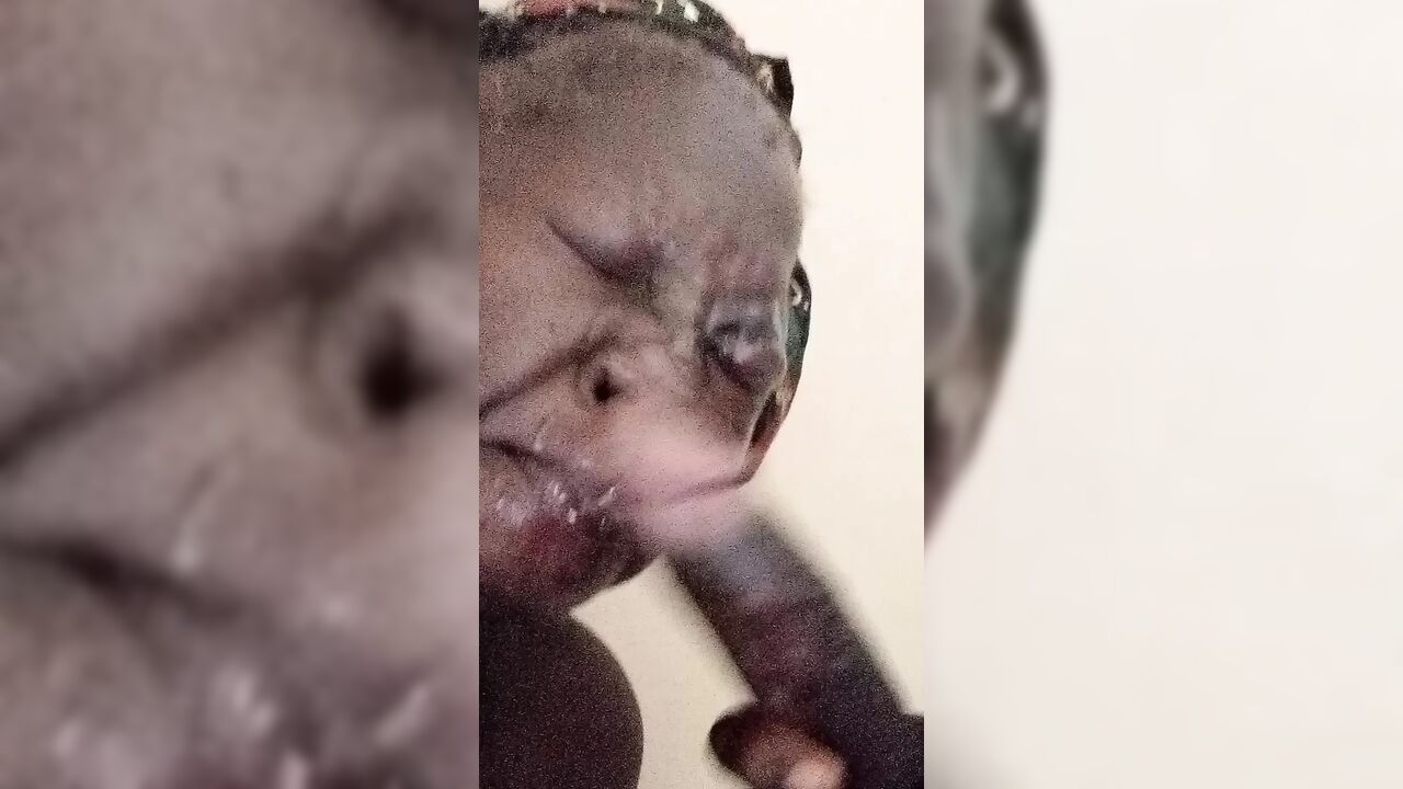 Homemade bbc blowjob and huge face cummimg
