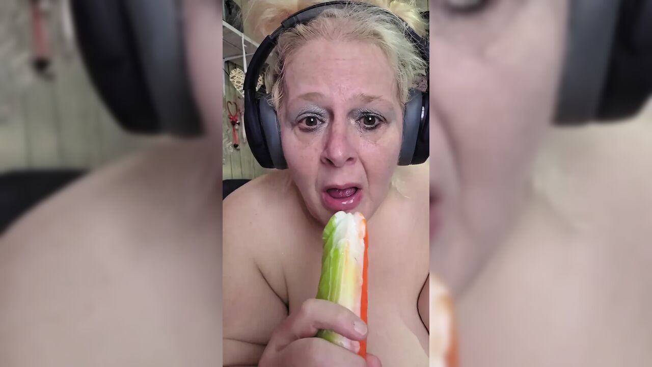 Big Piped Gagged in the Mouth of This Whore Hag
