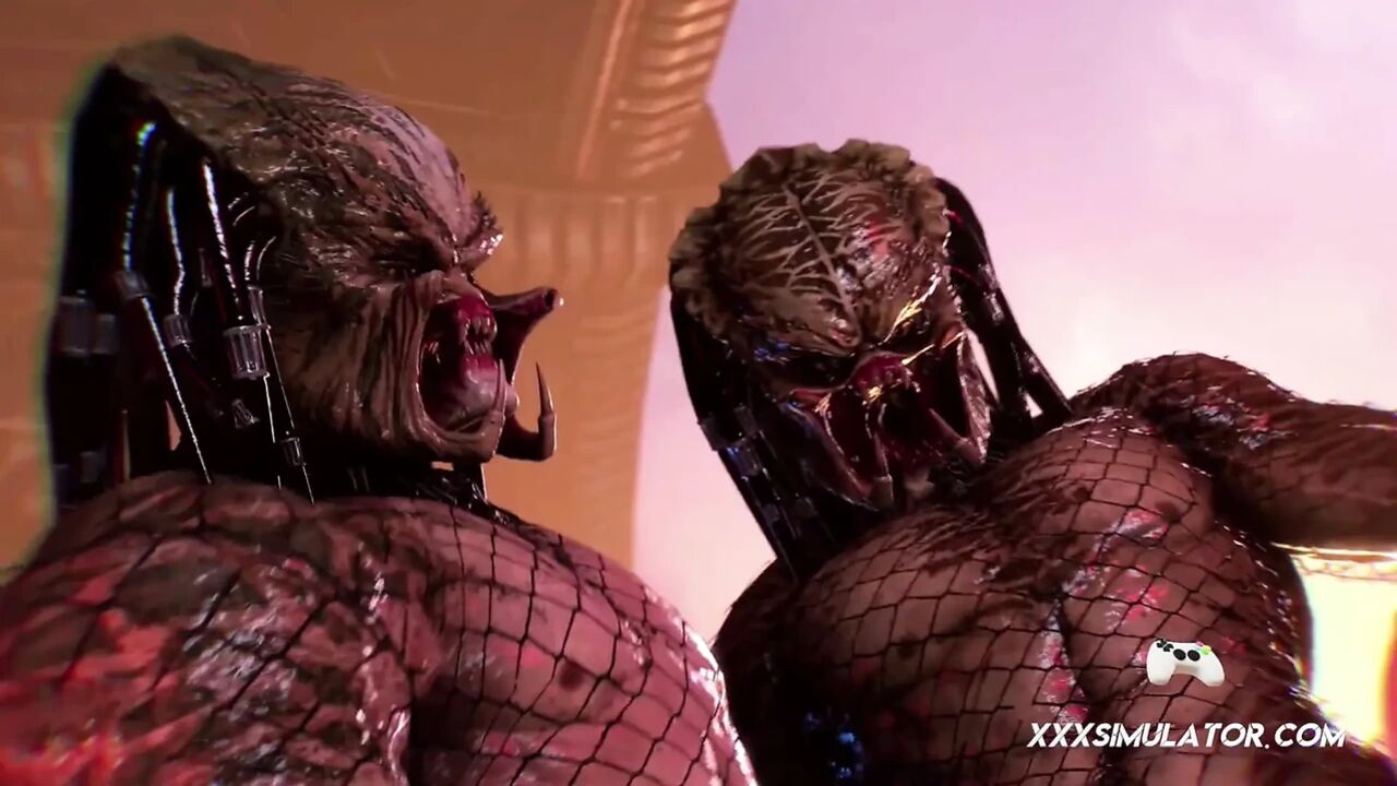 Sci-Fi Hottie Is Held Down & Fucked by Monsters in Every Hole in This Parody Creampie Hell
