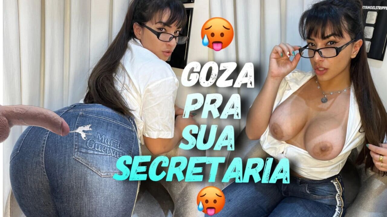 Role Play Your sexy latina secretary EMANUELLY RAQUEL BLOWJOB AND POV SEX FOR A SALARY INCREMENT